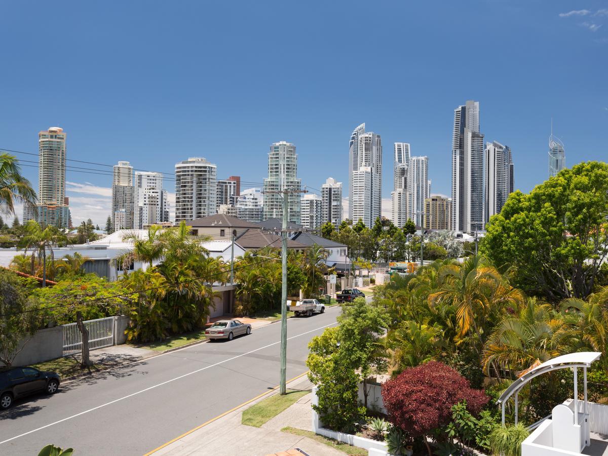 Chevron Sails Lejlighed Gold Coast Eksteriør billede
